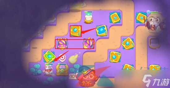 《保卫萝卜4》阿波与魔法宝藏第78关图文通关攻略