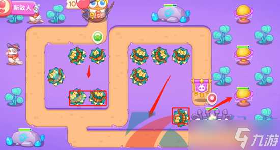 《保卫萝卜4》阿波与魔法宝藏第81关图文通关攻略