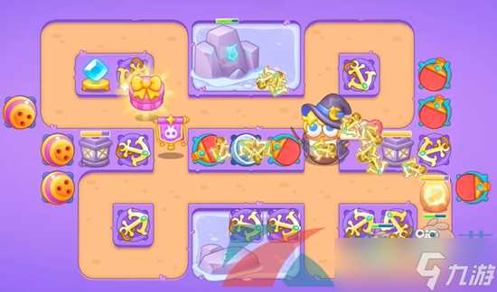 《保卫萝卜4》阿波与魔法宝藏第83关图文通关攻略