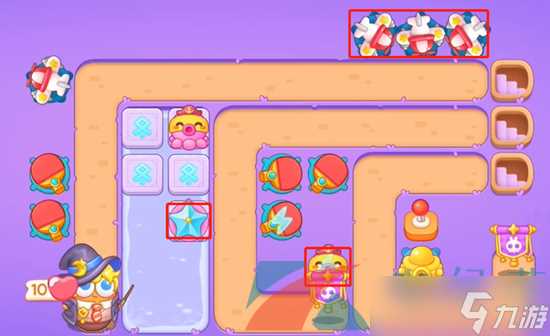 《保卫萝卜4》阿波与魔法宝藏第84关图文通关攻略