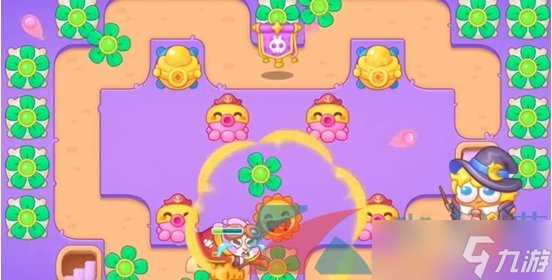 《保卫萝卜4》阿波与魔法宝藏第91关图文通关攻略