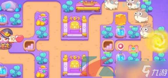 《保卫萝卜4》阿波与魔法宝藏第104关图文通关攻略