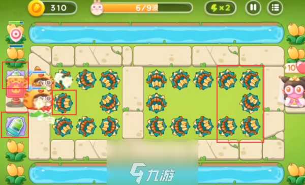 保卫萝卜4白萝卜传奇第23关怎么过 攻略图解介绍