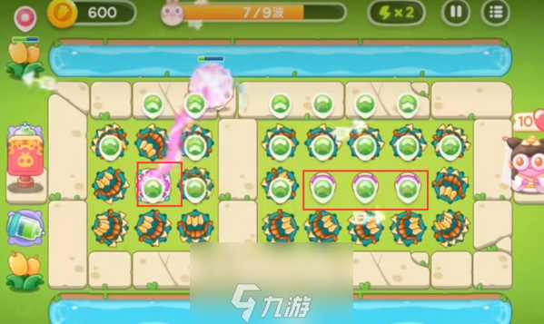 保卫萝卜4白萝卜传奇第23关怎么过 攻略图解介绍