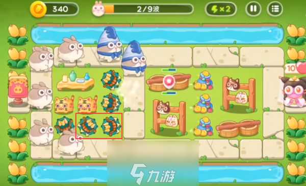 保卫萝卜4白萝卜传奇第23关怎么过 攻略图解介绍