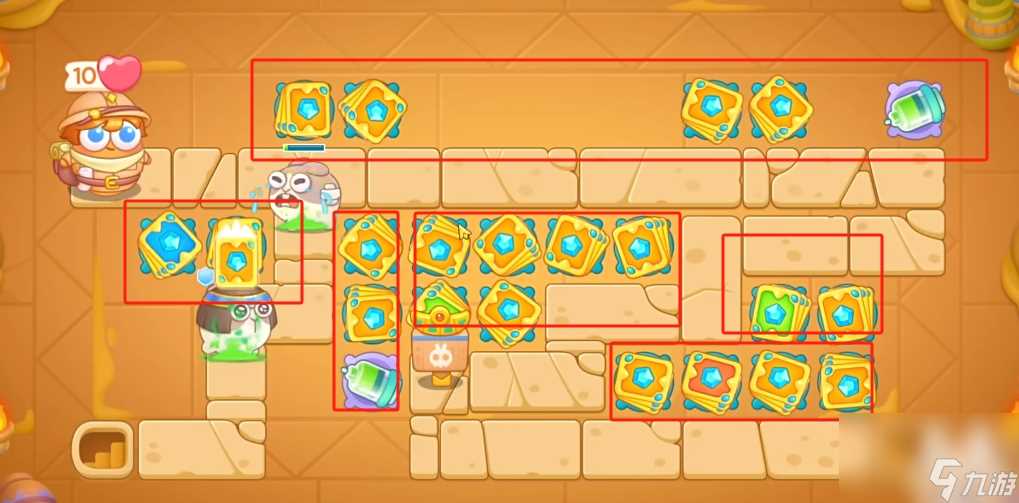 《保卫萝卜4》法老归来第八关通关攻略