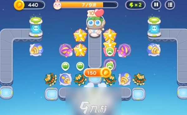 保卫萝卜4太空穿越第五十四关怎么过 通关流程攻略