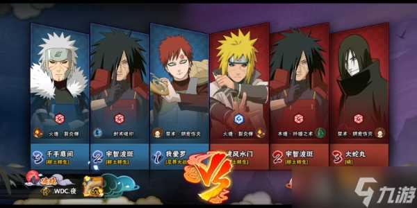 火影忍者手游阵容推荐