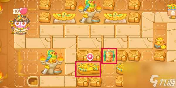 保卫萝卜4法老归来第12关金萝卜技巧