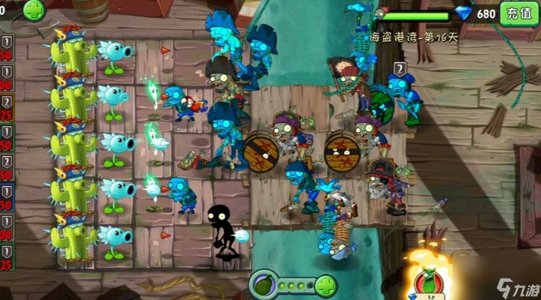 海盗港湾18天困难模式平民打法攻略