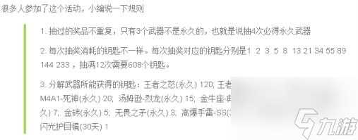 cf王者的轮回活动,CF王者的轮回活动参与技巧，4次必得神器