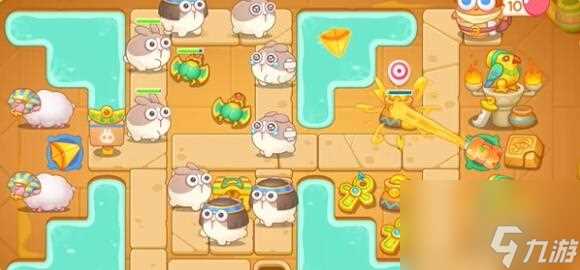 保卫萝卜4法老归来25关怎么过 保卫萝卜4法老归来第25关攻略