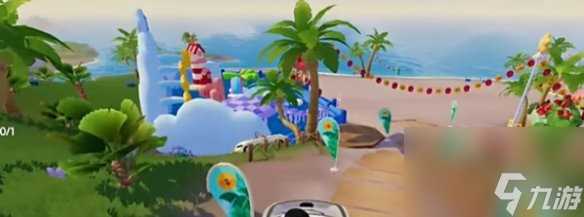 心动小镇沙滩乐园第9天天蓝色小鸭子在哪里