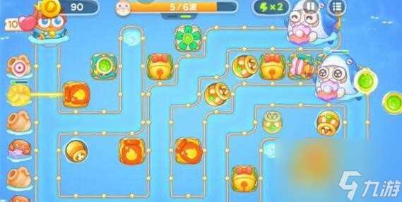 保卫萝卜4海的闺女第113关通关攻略