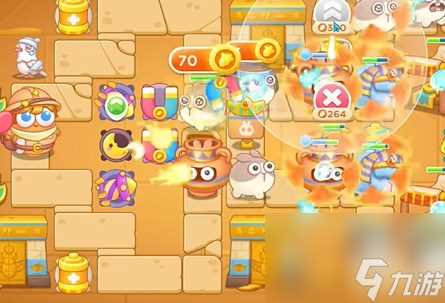 《保卫萝卜4》法老归来36金萝卜道具全清过关技巧