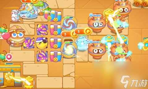 《保卫萝卜4》法老归来36金萝卜道具全清过关技巧