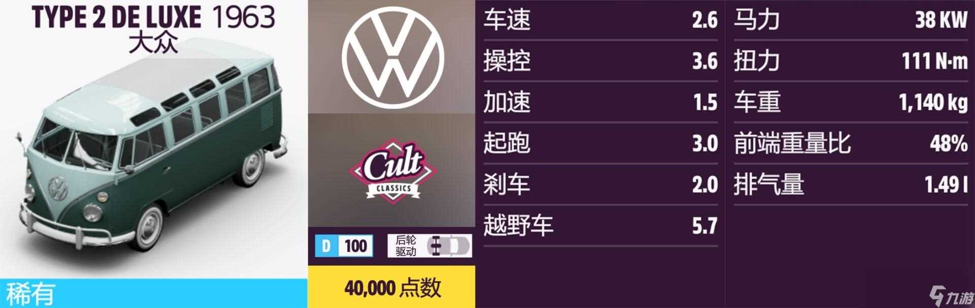 《极限竞速 地平线5》大众全车辆获取方法介绍