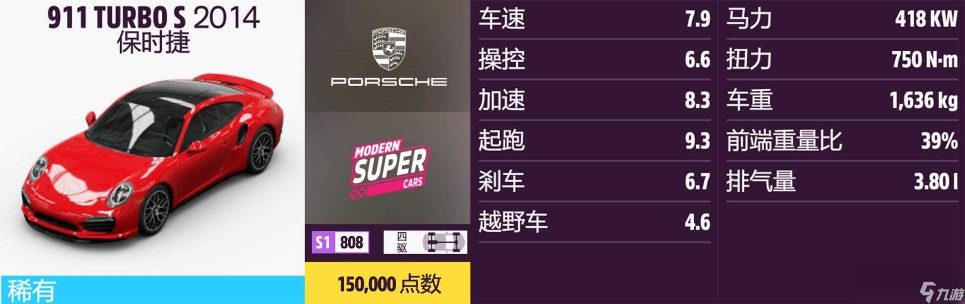 《极限竞速 地平线5》保时捷全车辆获取方法介绍