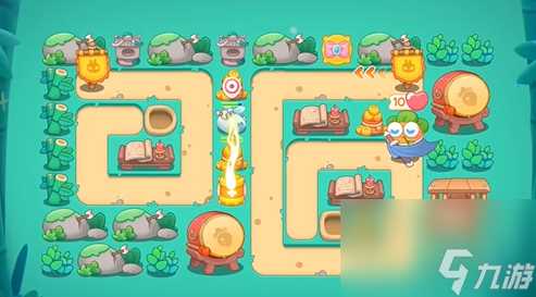 保卫萝卜4秋天DE第1杯奶茶第9关攻略