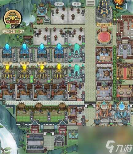 我的门派门派建筑规划图文说明