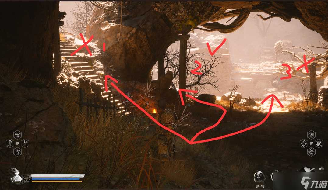 黑神话悟空黄风岭的蒲团在哪里 黄风岭全部蒲团地点指南