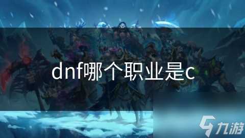 dnf哪个职业是c