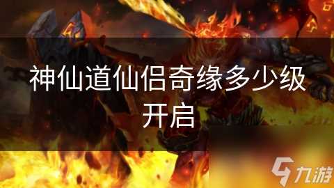 神仙道仙侣奇缘多少级开启
