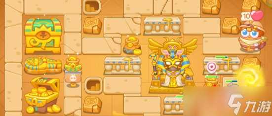 《保卫萝卜4》法老归来第90关通关攻略