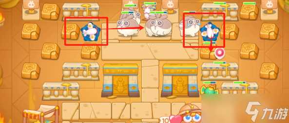 《保卫萝卜4》法老归来第85关通关攻略