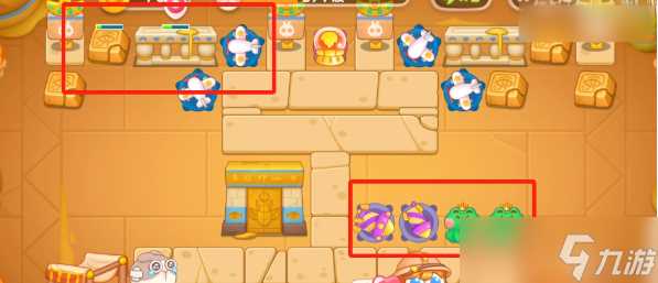 《保卫萝卜4》法老归来第85关通关攻略