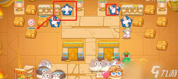 《保卫萝卜4》法老归来第85关通关攻略