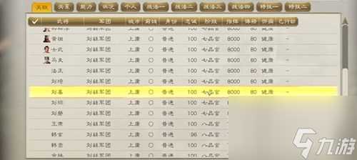 三国志8重制版武名获取方法