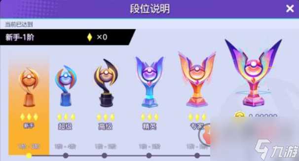 宝可梦大集结段位继承规则 宝可梦大集结段位等级规则介绍