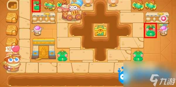 《保卫萝卜4》法老归来第110关通关攻略