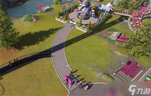 过山车之星2建造彩虹桥的方法