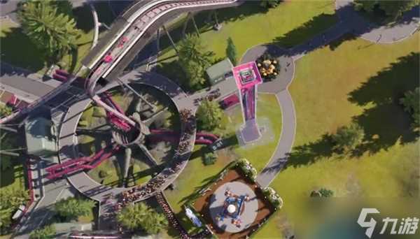 过山车之星2建造彩虹桥的方法