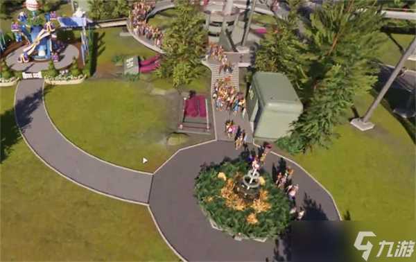 过山车之星2建造彩虹桥的方法