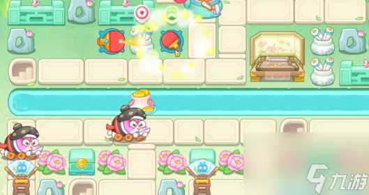 保卫萝卜4梁波波与祝秋秋第六关怎么过