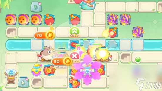 保卫萝卜4梁波波与祝秋秋第六关怎么过