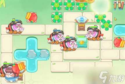 保卫萝卜4梁波波与祝秋秋第7关通关详解