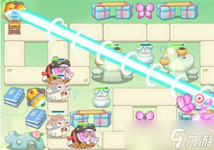 保卫萝卜4梁波波与祝秋秋第4关通关详解