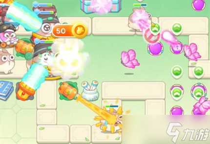 保卫萝卜4梁波波与祝秋秋第4关通关详解