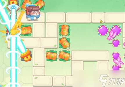 保卫萝卜4梁波波与祝秋秋第4关通关详解