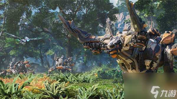 末世机械兽大军来临 全新开放世界生存建造新游《荒野起源》上架Steam