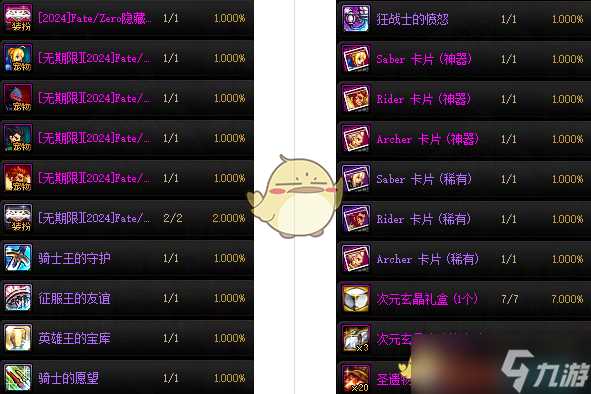《DNF》Fate/Zero联动卡池介绍