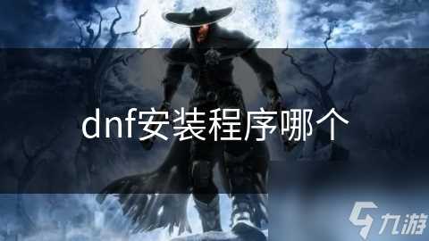 dnf安装程序哪个