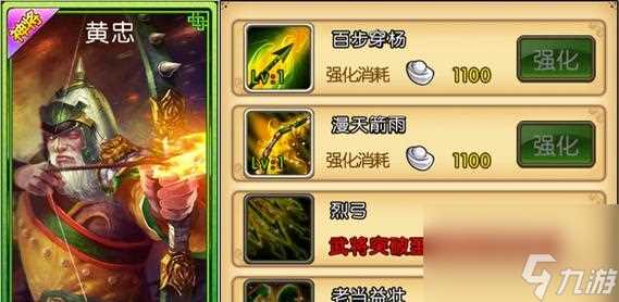 掌握突破技巧 成就强大武将 从零开始