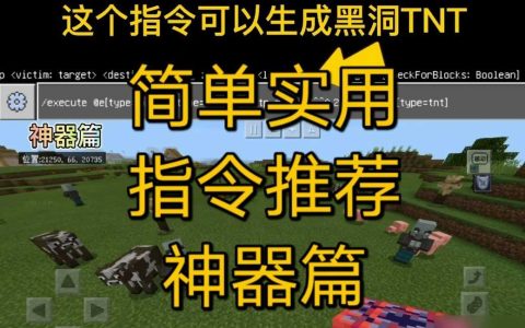 我的世界成神的指令有什么用