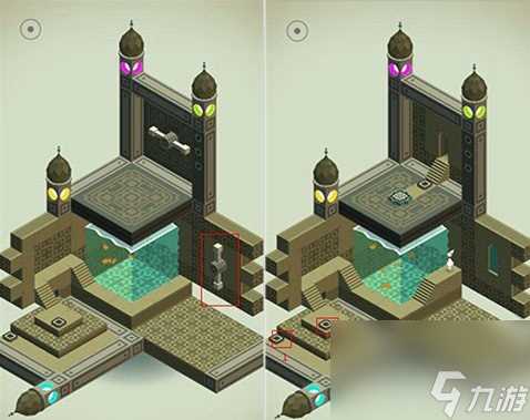 纪念碑谷第8章箱子攻略