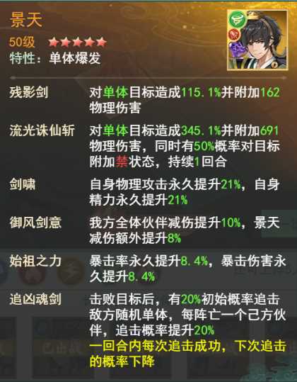 《仙剑 新的开始》玩家攻略—小蛮幻境试炼阵容2
